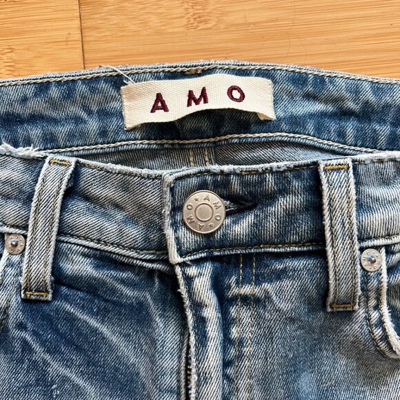 AMO Jane crop flare jeans in Blue Bell style - Picture 10 of 16